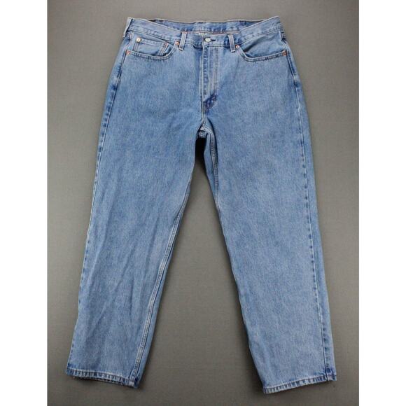 Levi's Other - Levis 550 Relaxed Fit Taper Leg Jeans Mens 38x30 Blue Denim